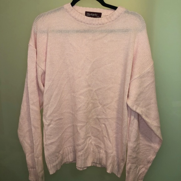Pink Knit Sweater - Picture 3 of 4